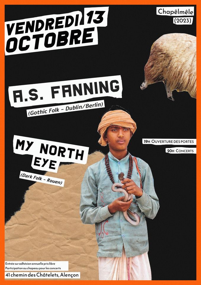 image from [Concert] A.S Fanning (Gothic Folk, Dublin/Berlin) + My North Eye (Dark Folk, Rouen)